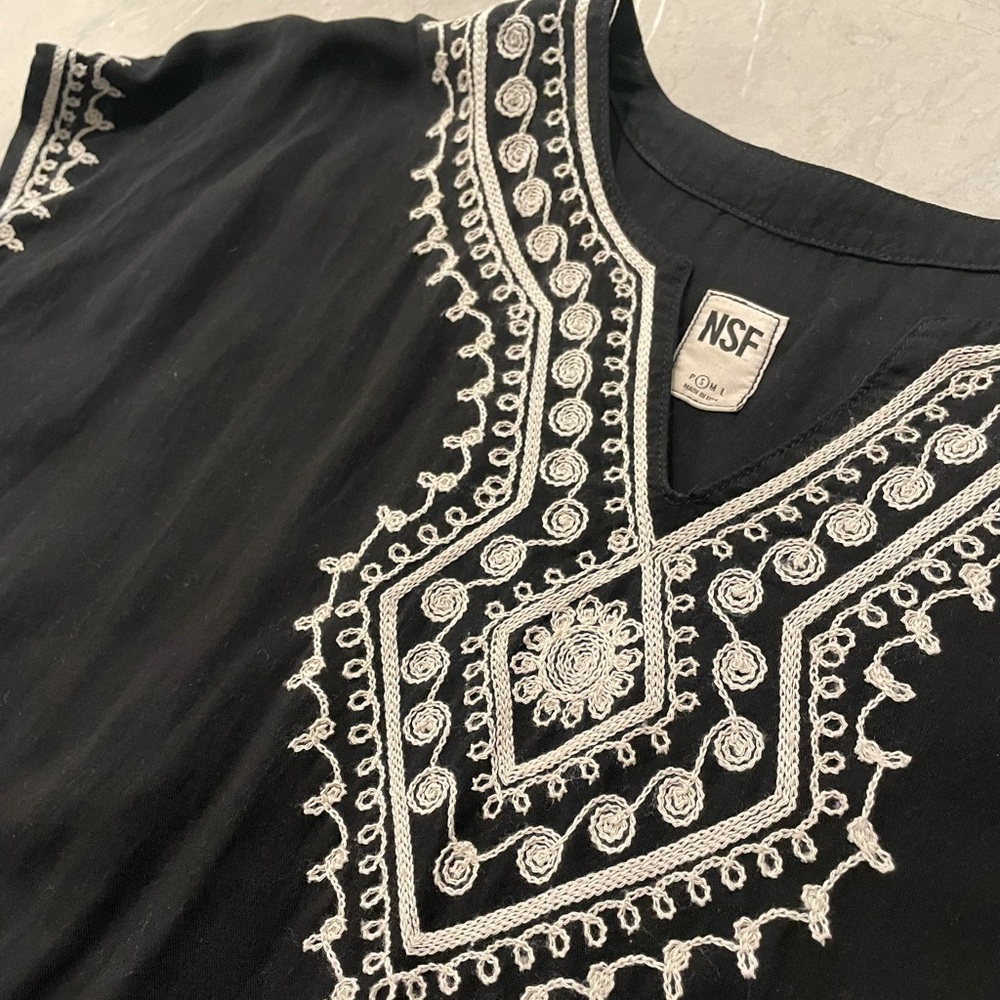NSF Embroidered Dress - Picture 4 of 5